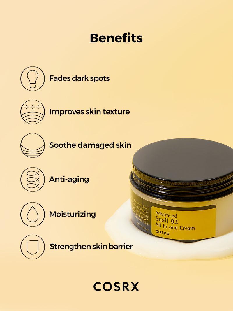 DUO_Advanced Snail 96 mucin power essence 100ml + Advanced Snail 92 All in one Cream 100ml - Image 5