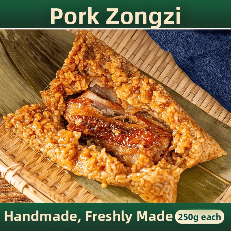 Extra Large Double Yolk Pork Belly Zongzi 250g Family Pack - Image 3
